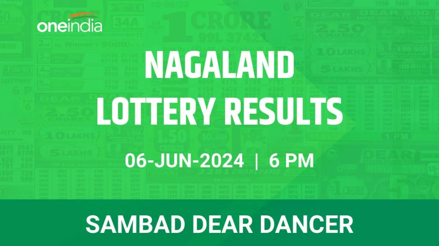 Nagaland Dear Dancer 6 PM Lottery Results Announced: Thursday Lucky Draw Declares 1 Crore First Prize Winner – Check Complete List Here