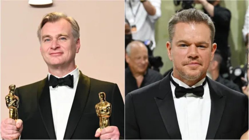 Christopher Nolan Collaborates with Universal for Upcoming Film Starring Matt Damon