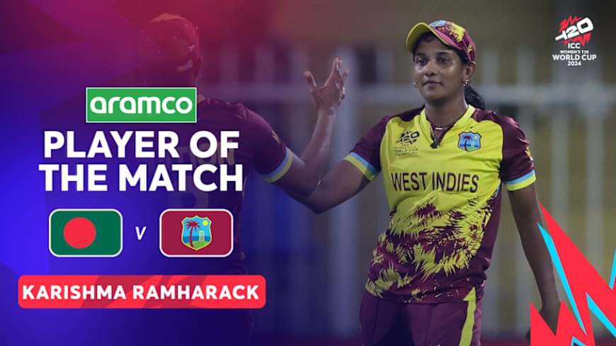 Karishma Ramharack Leads West Indies to a Major Victory with Brilliant Spin