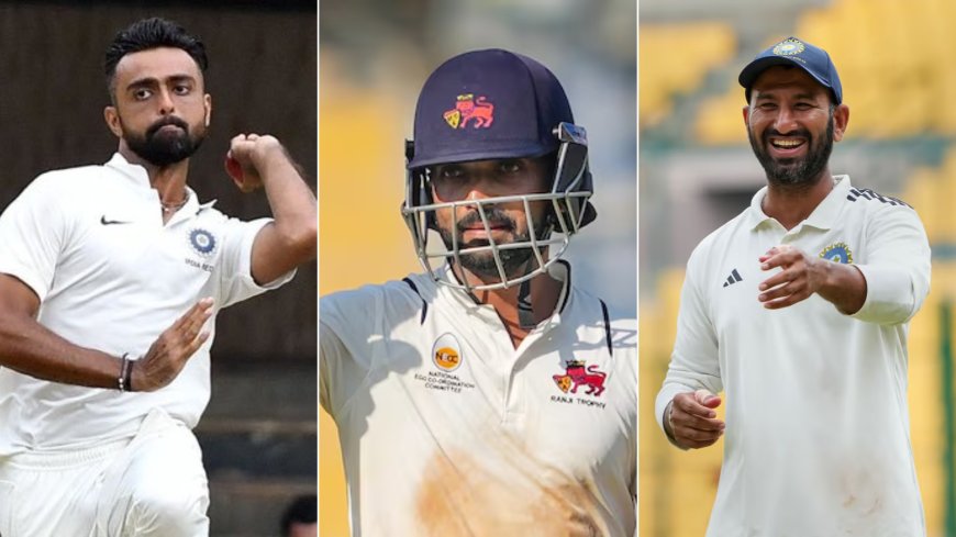 Real-Time Updates - Ranji Trophy 2024-25, Opening Round, Day 1