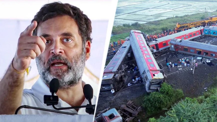 No Lessons Absorbed: Rahul Gandhi Criticizes Government on Mysuru-Darbhanga Train Mishap