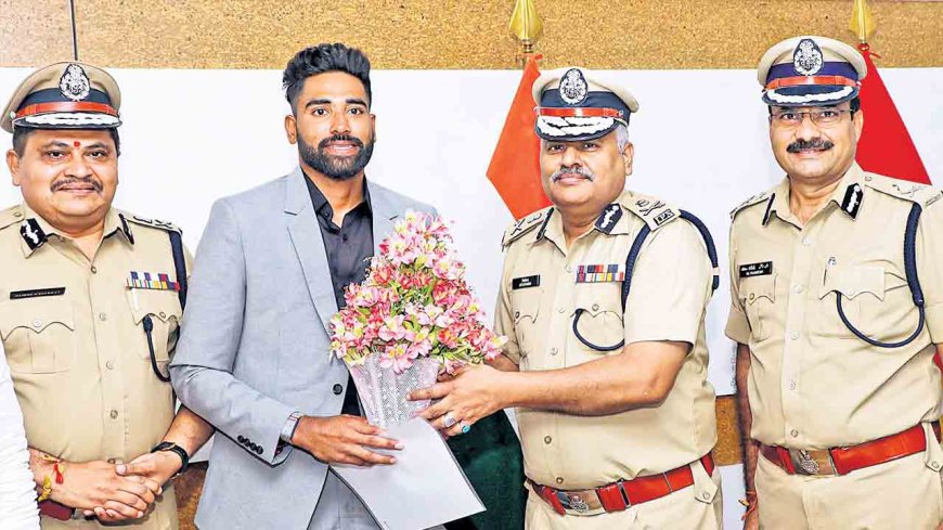 Cricketer Mohammed Siraj Appointed as Deputy Superintendent of Police