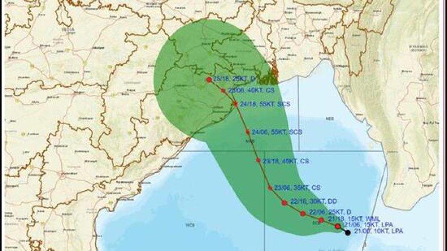 WB and Odisha on High Alert as Cyclone 'Dana' Approaches for Landfall Between Puri and Sagar Island