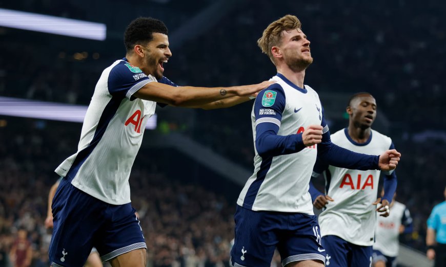 Tottenham Triumphs as Timo Werner Leads Carabao Cup Victory Over Manchester City