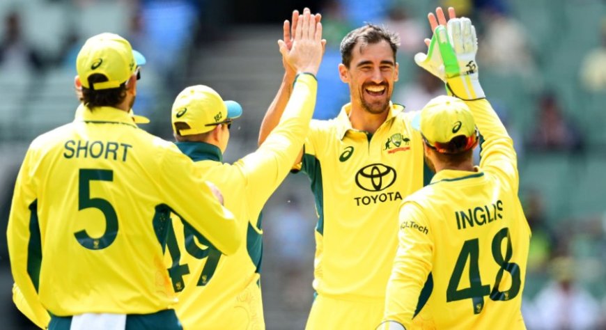 "Mitchell Starc Reaches Remarkable Milestone in First ODI Against Pakistan, Joins Legends Brett Lee and Shane Warne in Elite Records"