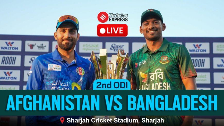 Live Score Insights: Afghanistan vs. Bangladesh – 2nd ODI Match Highlights