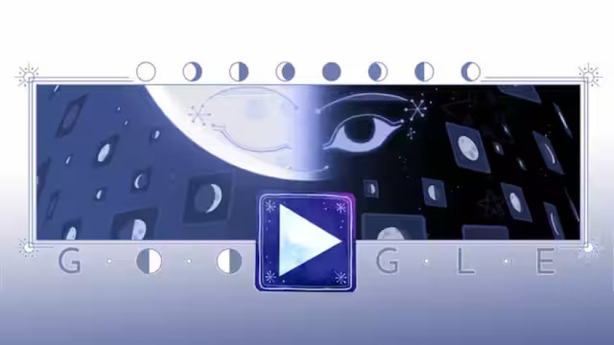 Google Honors Half Moon with Fun Doodle and Exciting Lunar-Themed Card Game