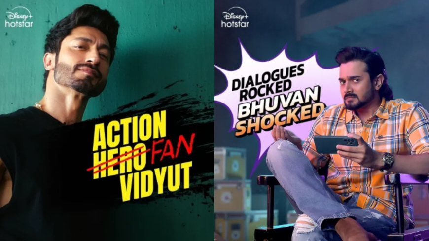 Disney+ Hotstar Highlights Vidyut Jammwal in Focused Campaign for ‘Deadpool & Wolverine’