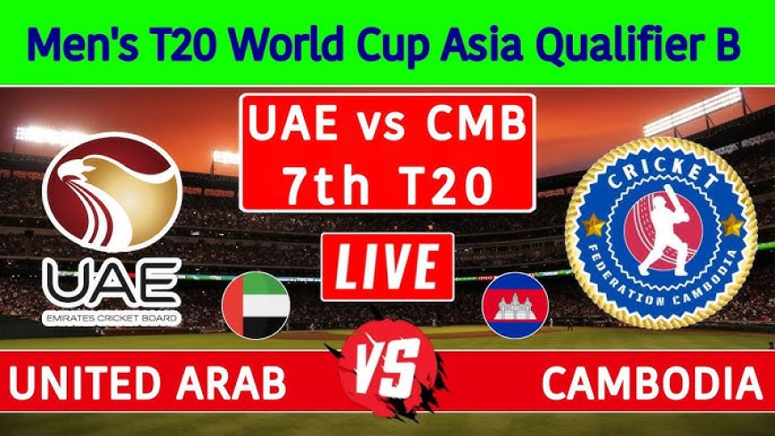 UAE vs Cambodia | Key Moments | Asia Qualifier B for T20 World Cup 2024