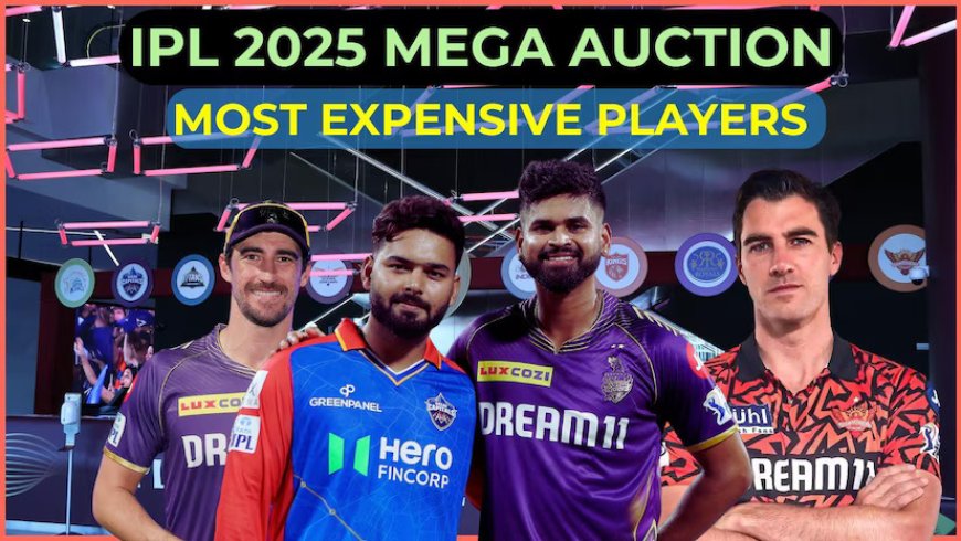 IPL 2025 Auction: Record-Breaking Bids and Star Player Signings