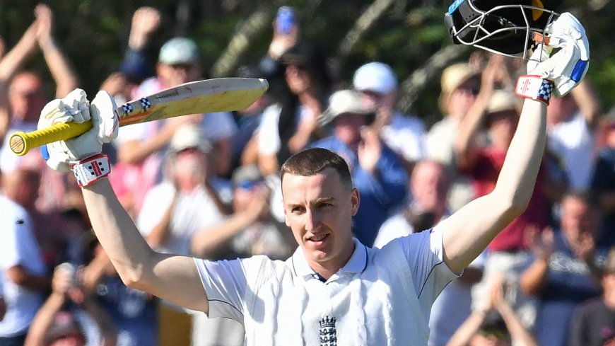 Brook’s Impressive 132 Not Out Places England Ahead at 319/5 on Day 2 Against New Zealand in Christchurch