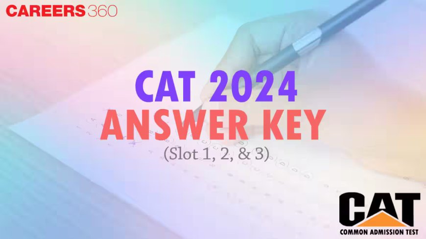 Live Updates on CAT 2024 Answer Key: Find Out When and Where to Check.