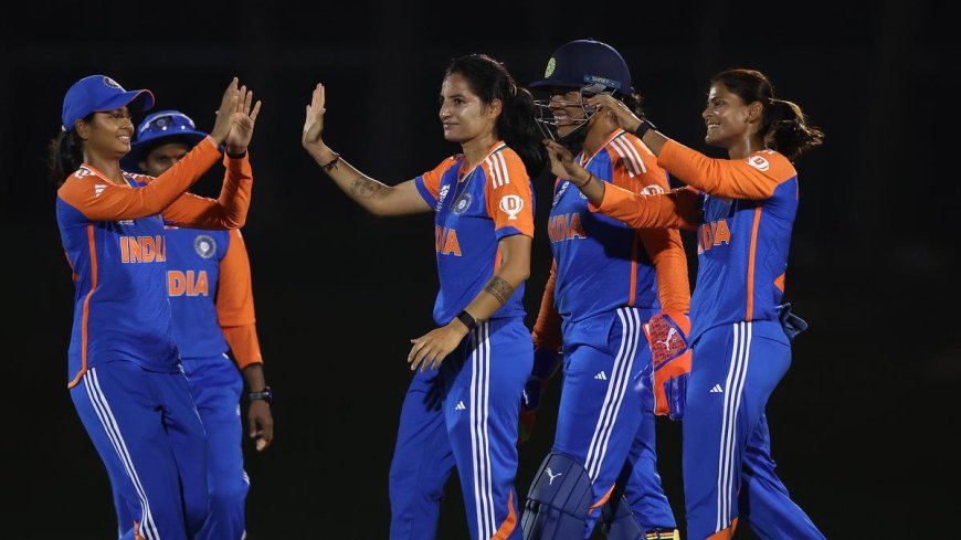 India vs West Indies Women's Cricket, 1st T20I: WI-W Struggle With Wickets Falling During 196-Run Chase