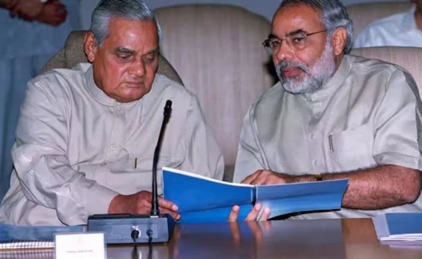 A Towering Leader Remembered: PM Modi Pays Tribute to Atal Bihari Vajpayee