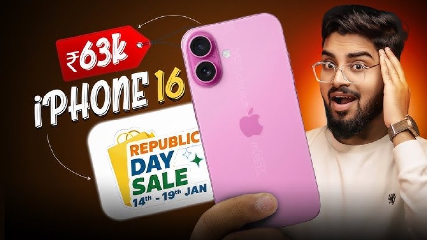 Flipkart Begins 2025 with ‘Mega Savings Days’ Sale: Deals on iPhone 16 Series, Pixel 9, Galaxy Z Fold 6, and More