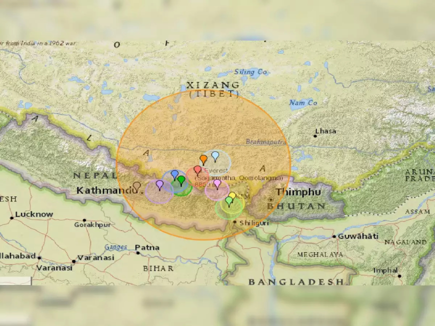 Why the Earthquake in Tibet Was Felt in Delhi and Bihar