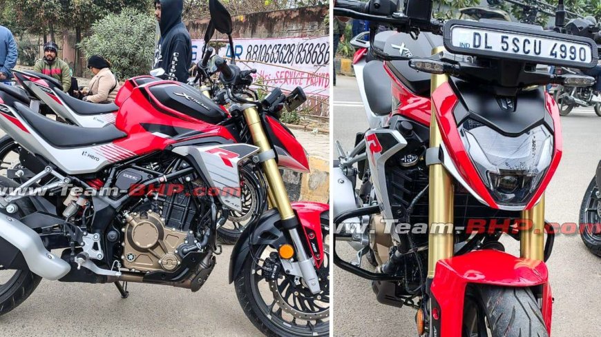 Hero Xtreme 250R Spotted in Clear Images Before Launch