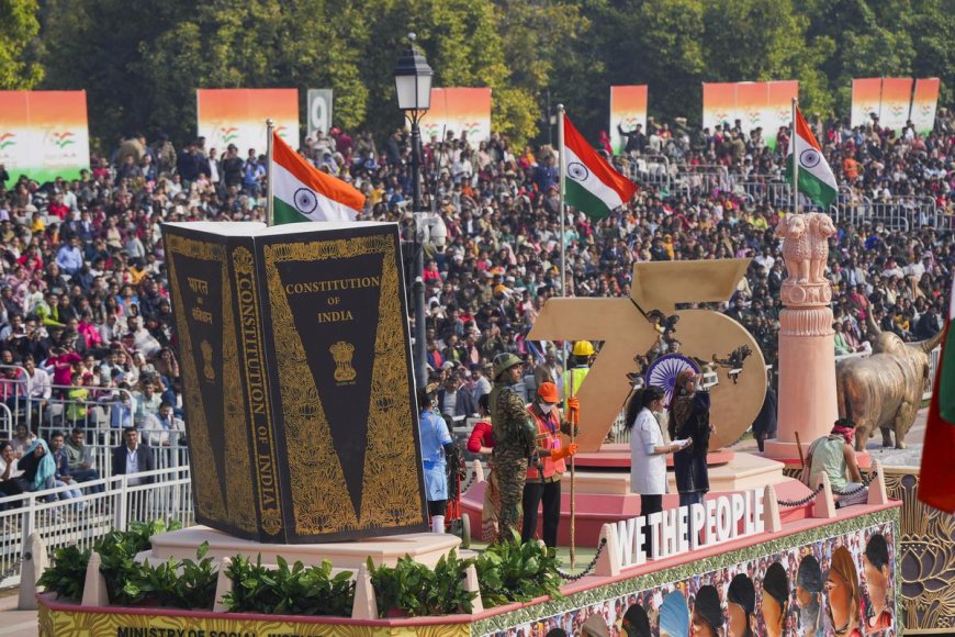 India’s 76th Republic Day: Parade Showcases Cultural Heritage, Military Strength at Kartavya Path