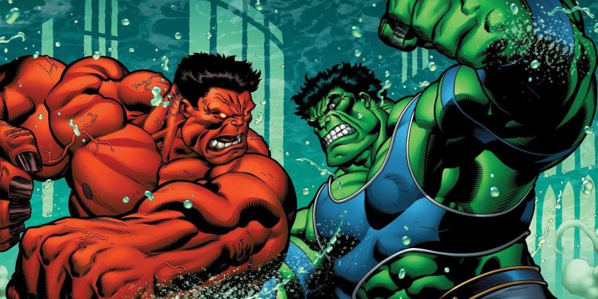 Why Does the Red Hulk Have a Red Color?