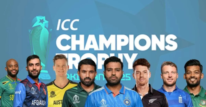 ICC Champions Trophy 2025: An In-Depth Analysis of the Skippers Leading All Eight Teams