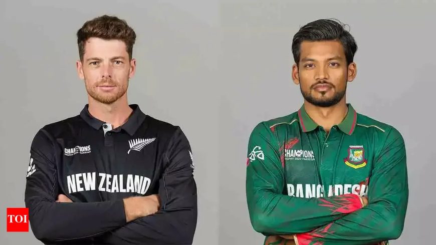 New Zealand Aims to Bolster Its Semi-Final Hopes with a Victory Over Bangladesh