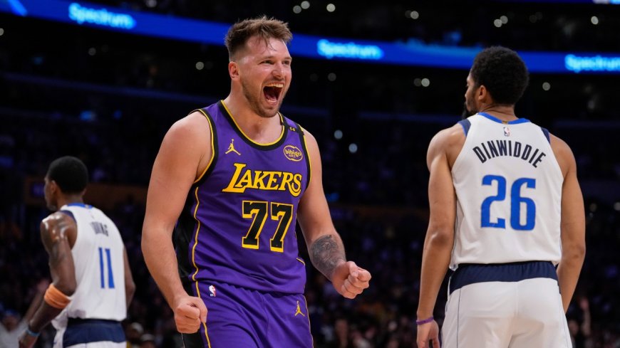 NBA: Luka Doncic Secures Triple-Double Against Former Team Dallas Mavericks, Guides Lakers to 107-99 Victory on a Sentimental Night