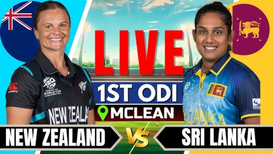 New Zealand Women vs Sri Lanka Women, First ODI (ICC Championship Game) – Live Score Updates & Match Analysis