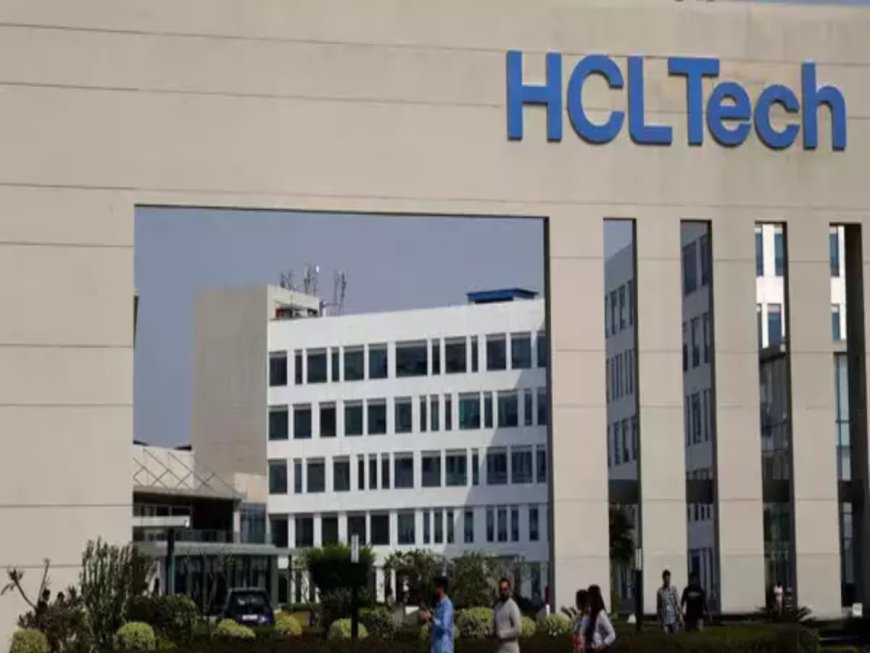 HCLTech Q1 Earnings: Profit Drops by 10% to ₹3,843 Cr, While Revenue Shows 8% Growth